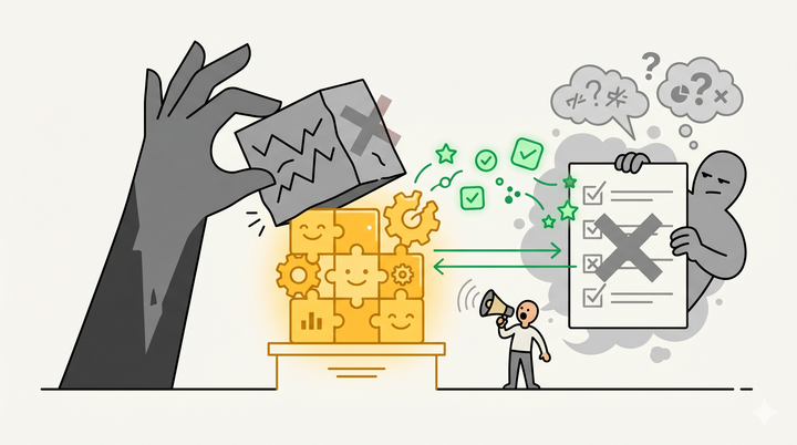 The Feedback Trap: Why Good Work is not Enough